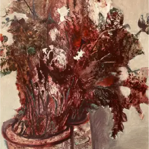 Silence 2 – Expressive Floral Still Life